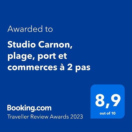 Studio Carnon, Plage, Port Et Commerces A 2 Pas Exteriér fotografie